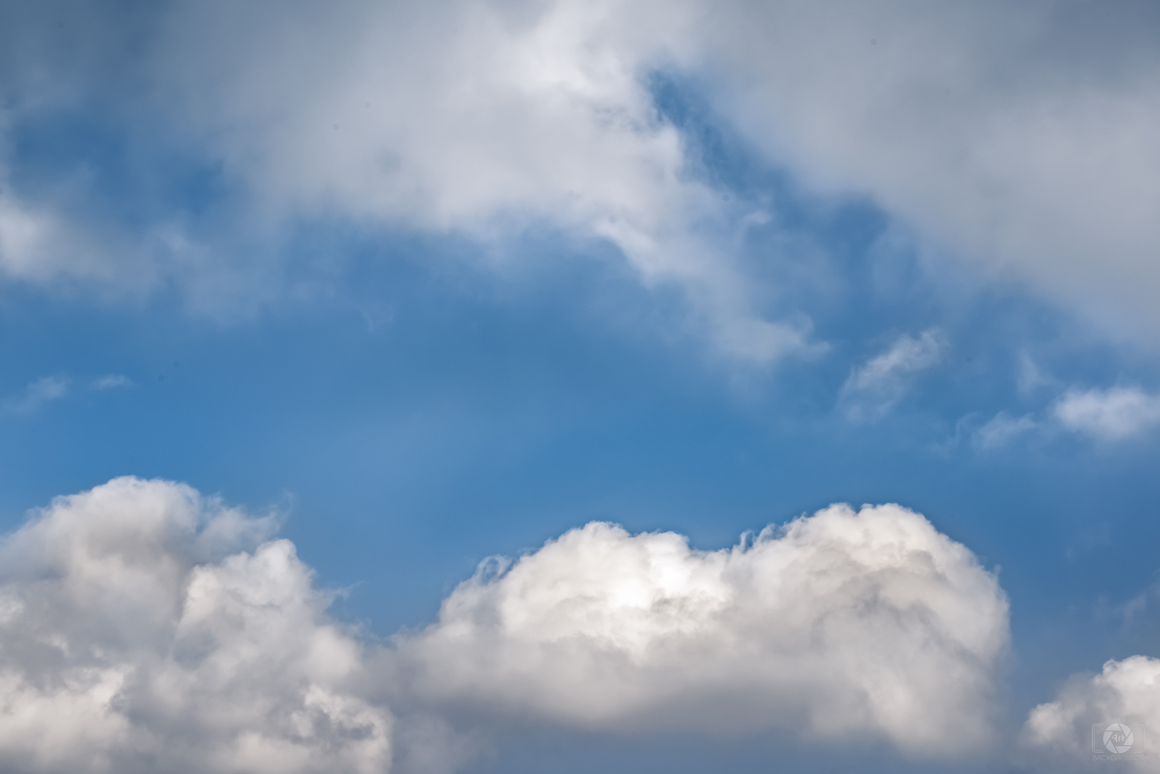 Blue Sky with Clouds Background - High-quality Free Backgrounds