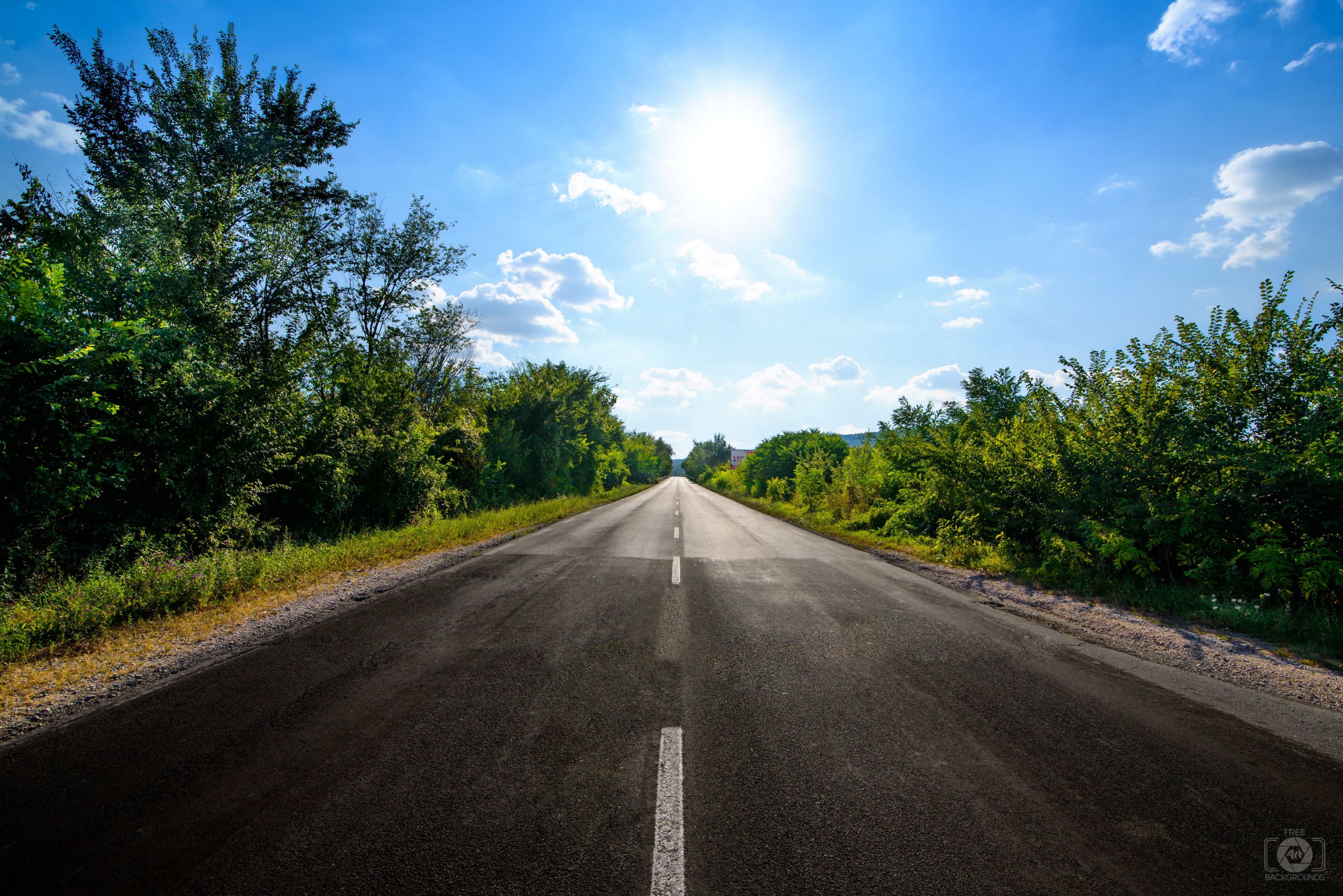 Mountain Road Background - High-quality Free Backgrounds