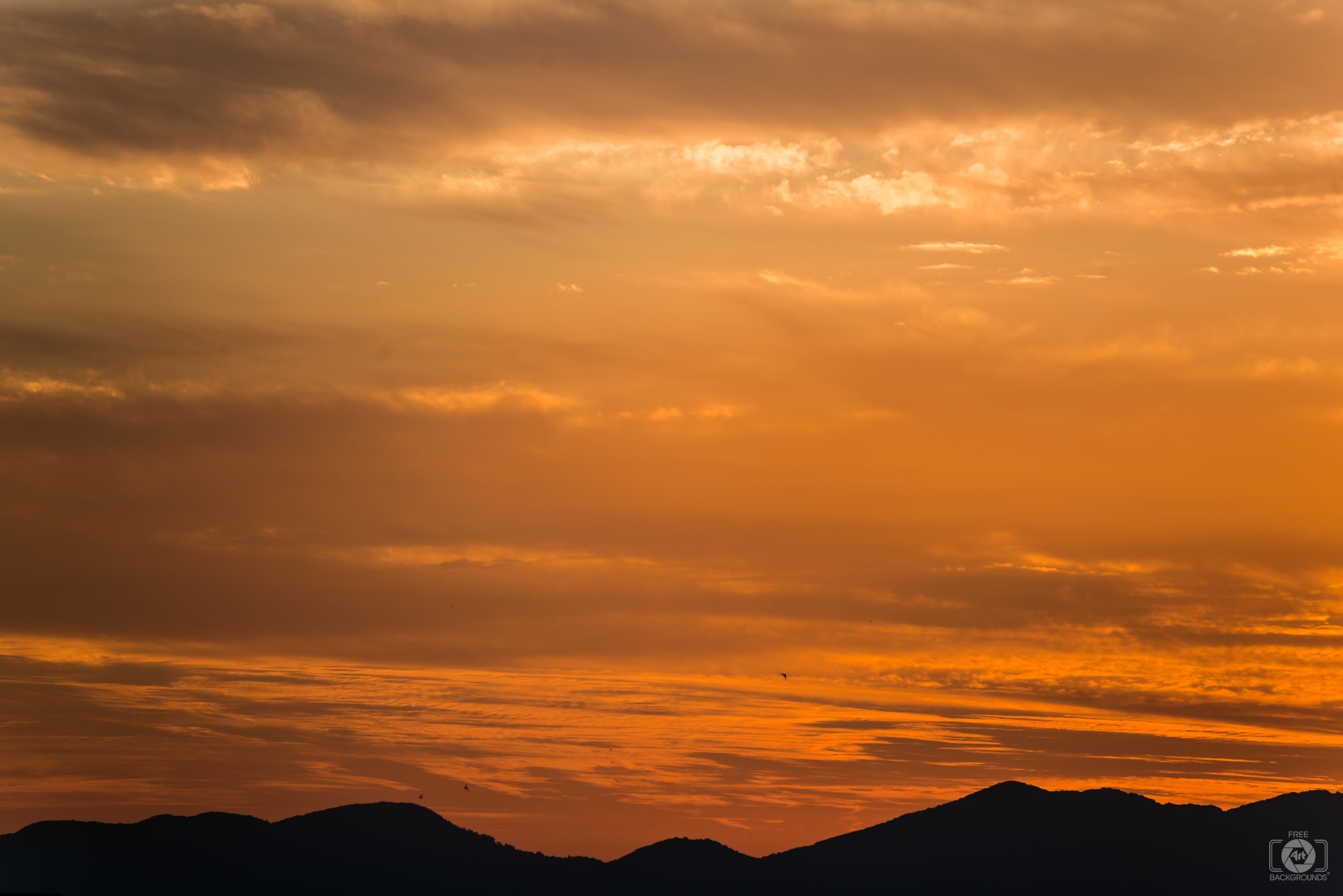 sunset clouds background