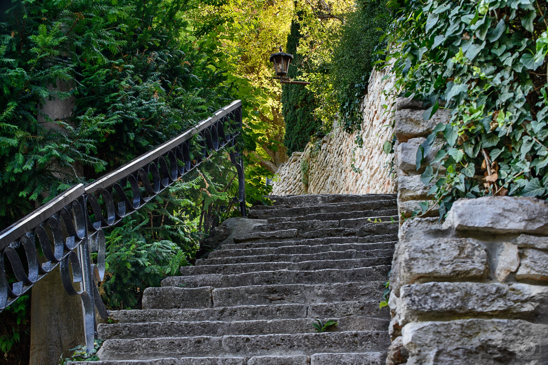 Stone Stairs Background - High-quality Free Backgrounds