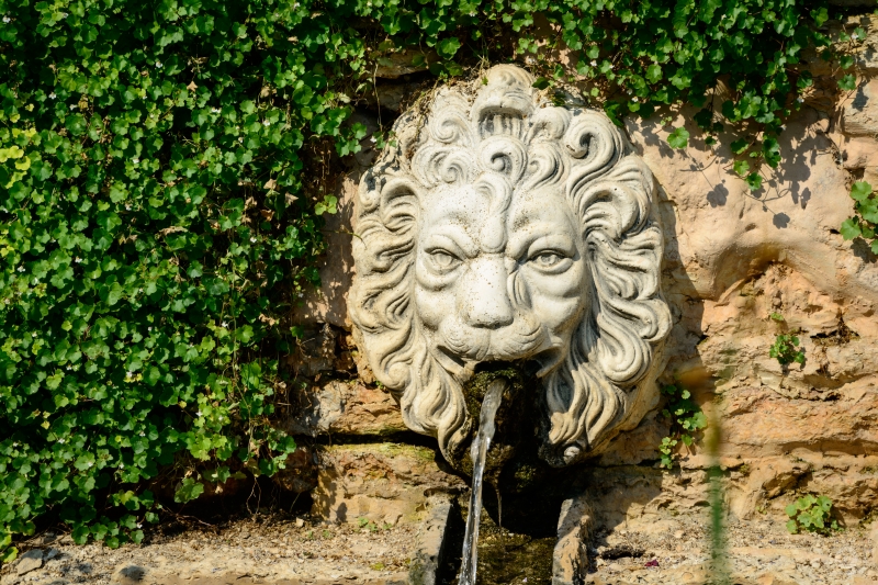Lion Head Fountain Background - High-quality free Photo in cattegory City / Backgrounds from FreeArtBackgrounds.com