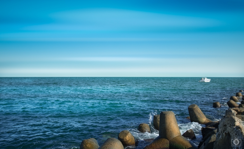 Seascape Background - High-quality free Photo in cattegory Sea / Backgrounds from FreeArtBackgrounds.com