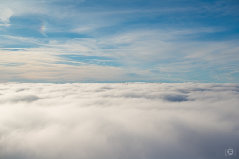 Sky Above Clouds Background - High-quality free Photo in cattegory Sky / Backgrounds from FreeArtBackgrounds.com