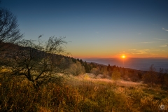 Autumn Sunset Landscape Background - High-quality free Photo from FreeArtBackgrounds.com