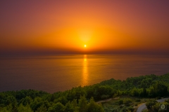 Beautiful Sea Sunset Background - High-quality free Photo from FreeArtBackgrounds.com