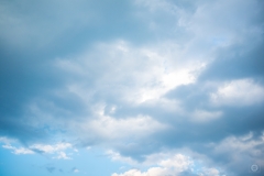 Blue Cloudy Sky Background  - High-quality free Photo from FreeArtBackgrounds.com
