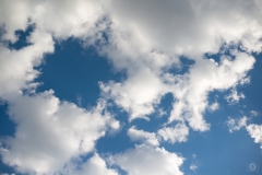 Blue Sky with Clouds Background - High-quality free Photo from FreeArtBackgrounds.com