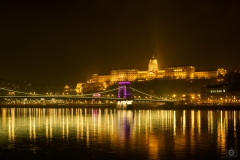 Budapest Night Chain Bridge Background  - High-quality free Photo from FreeArtBackgrounds.com