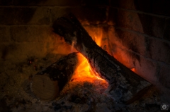 Burning Wood in the Fireplace Background  - High-quality free Photo from FreeArtBackgrounds.com
