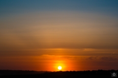 
Colorful Summer Sunset Background