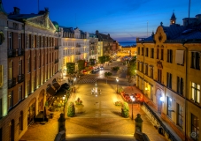 Helsingborg Sweden Night Background - High-quality free Photo from FreeArtBackgrounds.com