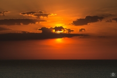 Orange Morning Sea Sunrise Background - High-quality free Photo from FreeArtBackgrounds.com