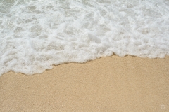 Sand and Wave Foam Background - High-quality free Photo from FreeArtBackgrounds.com