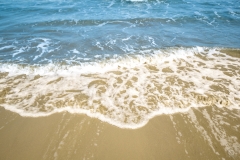 Sea Wave on the Sand Background - High-quality free Photo from FreeArtBackgrounds.com