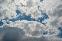 Sky with Puffy Thick Clouds Background  - High-quality free Photo from FreeArtBackgrounds.com