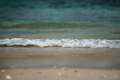 
Small Wave in Sand Background