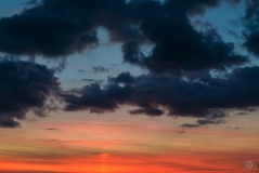 Sunset Sky Background
