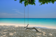 Swings on the Beach Background - High-quality free Photo from FreeArtBackgrounds.com