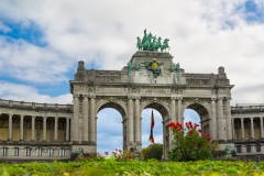 Triumphal Arch Brussels Belgium Background - High-quality free Photo from FreeArtBackgrounds.com